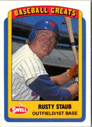1990 Swell Baseball Greats Rusty Staub