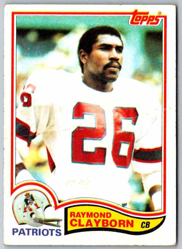 1982 Topps Raymond Clayborn #145