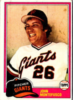 1981 Topps John Montefusco #438