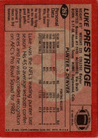 1983 Topps Luke Prestridge #267