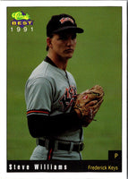 1991 Classic Best Frederick Keys Steve Williams #10