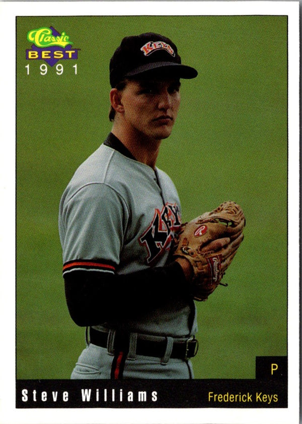 1991 Classic Best Frederick Keys Steve Williams #10