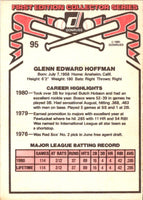 1981 Donruss Glenn Hoffman #95 Rookie