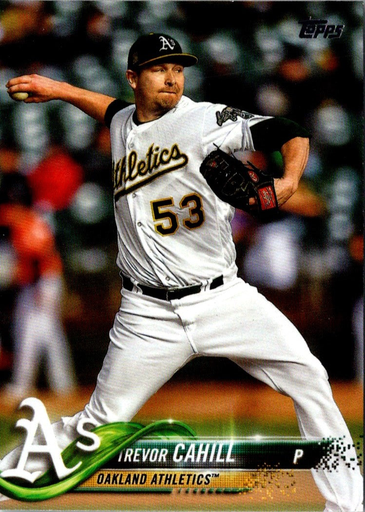 2018 Topps Update Trevor Cahill