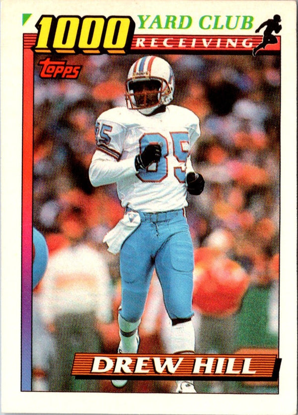 1991 Topps 1000 Yard Club (One Asterisk) Drew Hill #15