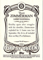 2014 Topps Gypsy Queen Ryan Zimmerman #235