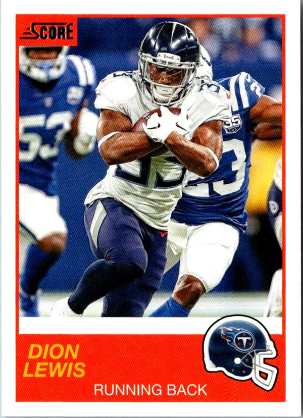 2019 Score Dion Lewis #73