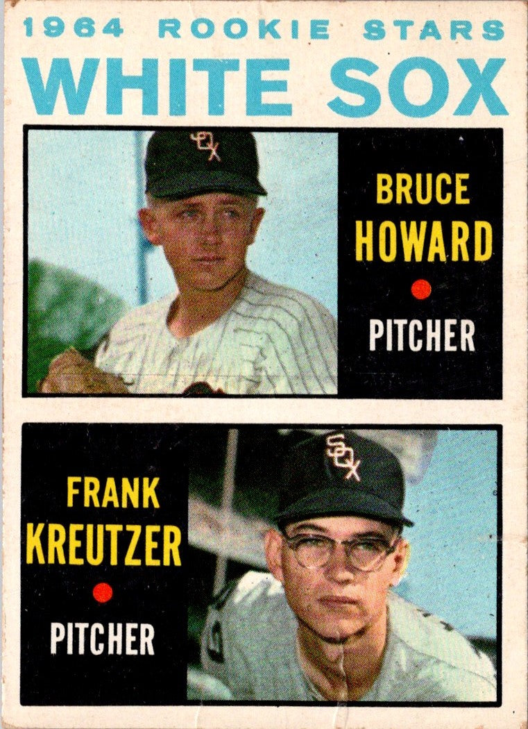 2013 Topps White Sox 1964 Rookie Stars Howard/Kreutzer