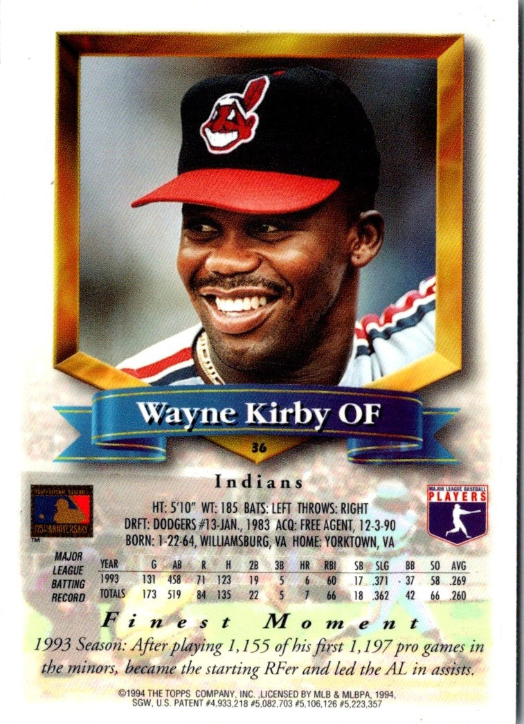 1994 Finest Wayne Kirby
