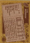 1986 Topps Carl Monroe