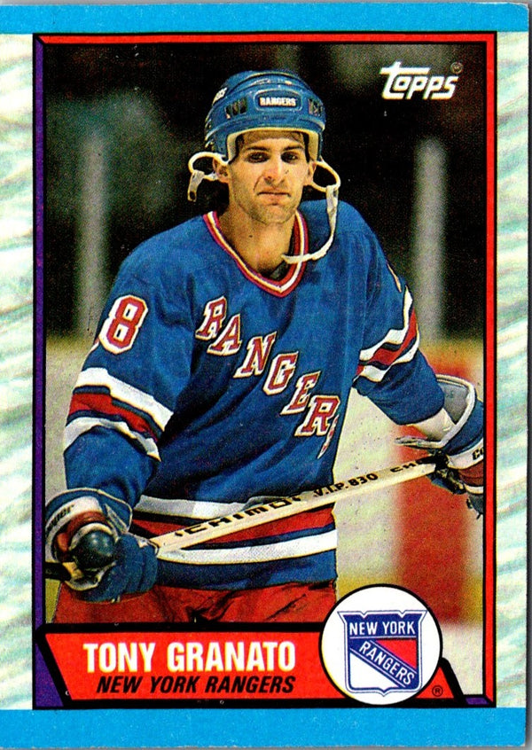 1989 Topps Tony Granato #161 Rookie