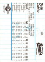 1994 Fleer ProCards Scott Tedder #635