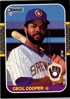 1987 Donruss Cecil Cooper #363