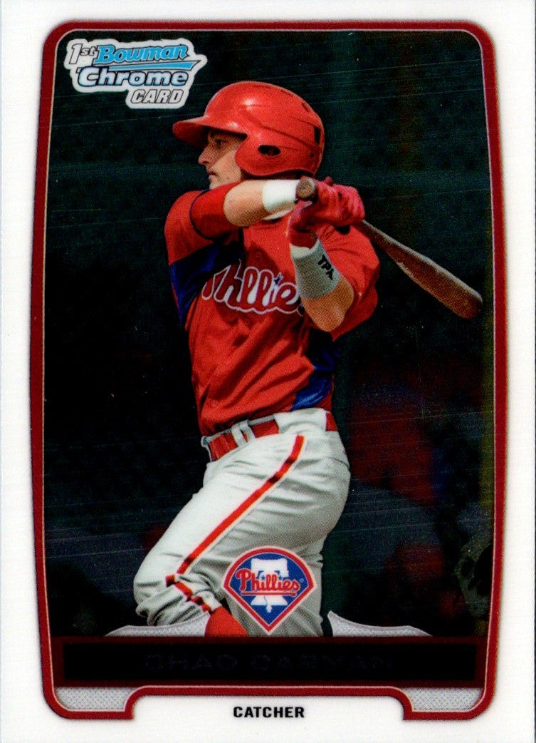 2012 Bowman Draft Picks & Prospects Chad Carman