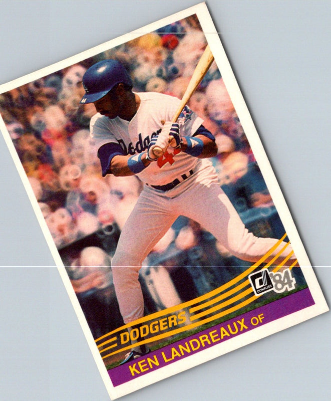 1984 Donruss Ken Landreaux #470