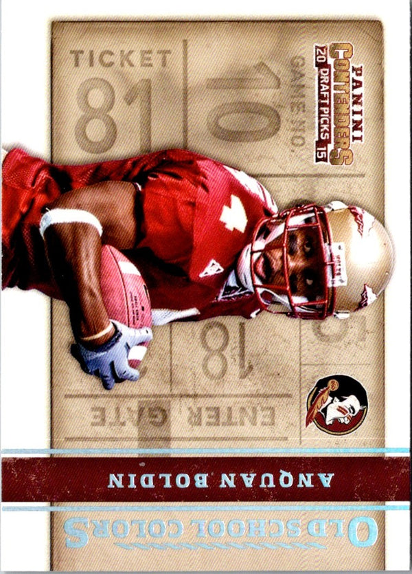 2015 Panini Contenders Draft Picks Old School Colors Anquan Boldin #5