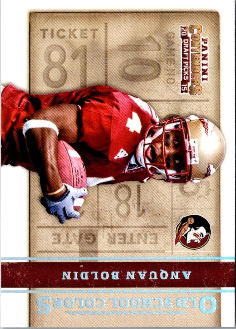 2015 Panini Contenders Draft Picks Old School Colors Anquan Boldin