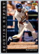 1992 Upper Deck Scouting Report Pat Listach
