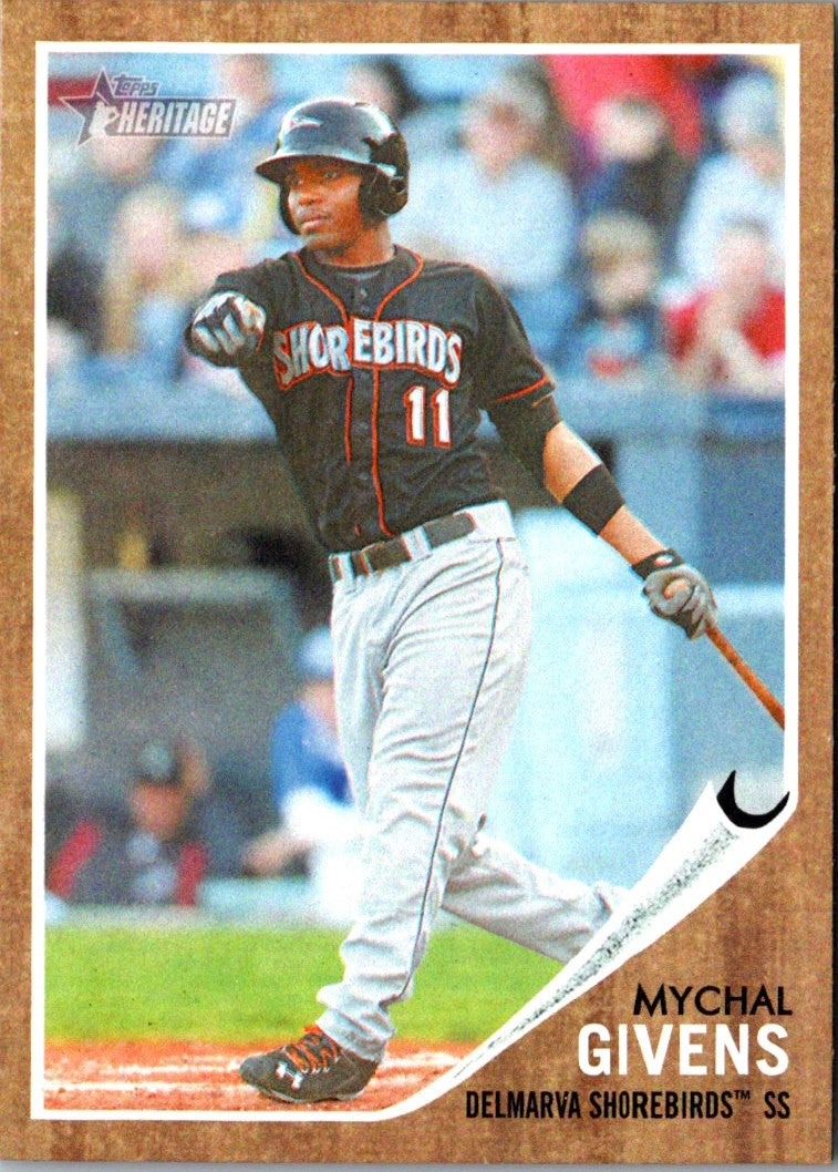 2011 Topps Heritage Minor League Mychal Givens