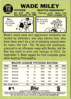 2016 Topps Heritage Wade Miley #116