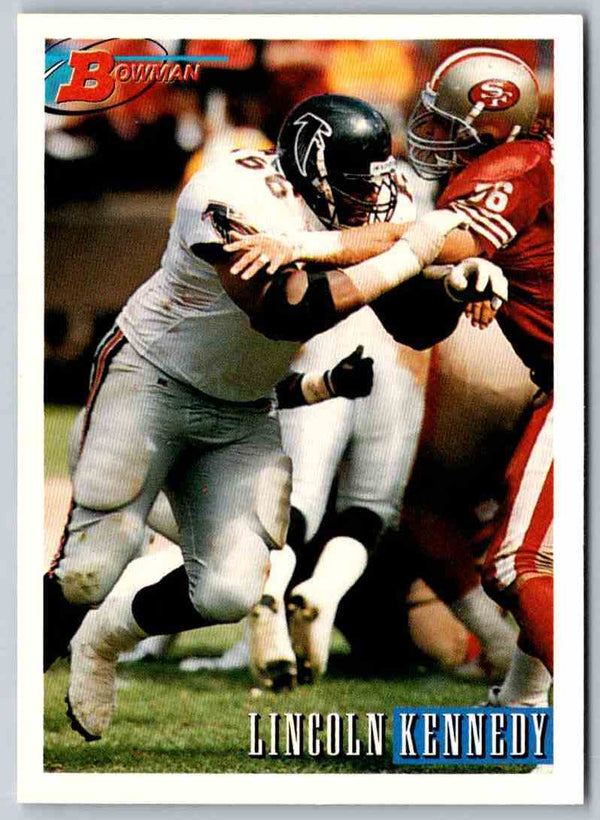 1993 Bowman Football Lincoln Kennedy #160