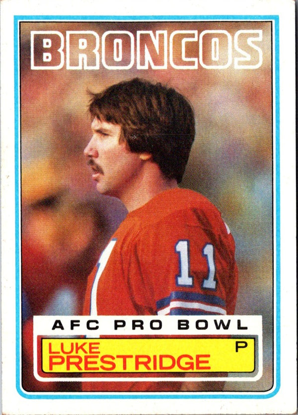 1983 Topps Luke Prestridge #267