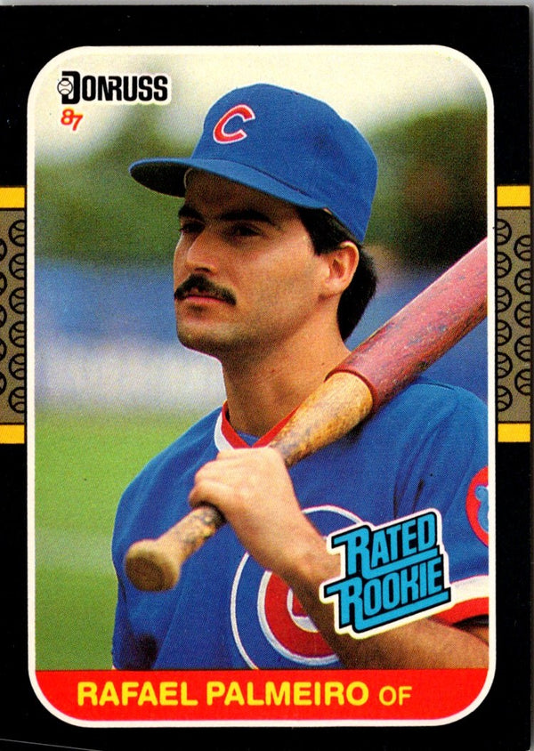 1987 Donruss Rafael Palmeiro #43 Rookie