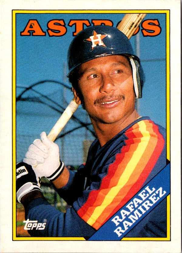 1988 Topps Traded Rafael Ramirez #90T