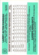 1984 Donruss Larry Parrish