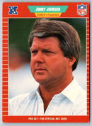 1989 NFL Proset Jimmy Johnson