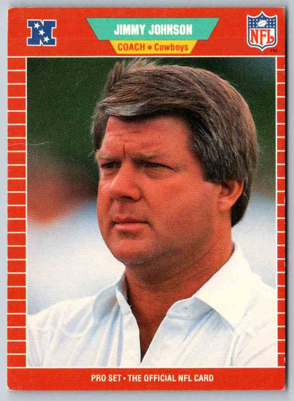 1989 NFL Proset Jimmy Johnson #98