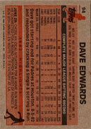 1983 Topps Dave Edwards