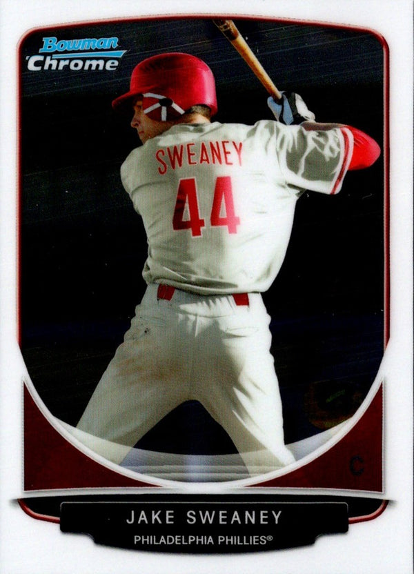 2013 Bowman Draft Picks & Prospects Chrome Jake Sweaney #BDPP46