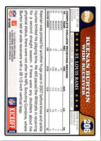 2008 Topps Kickoff Keenan Burton #206 Rookie