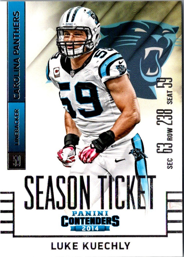 2014 Panini Contenders Luke Kuechly #66