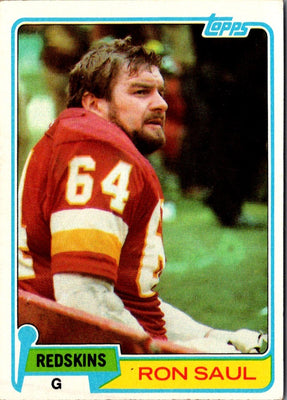 1981 Topps Ron Saul #522