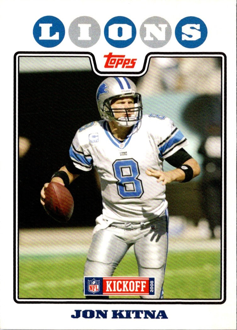 2008 Topps Kickoff Jon Kitna