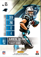 2014 Panini Contenders Greg Olsen #65
