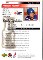 1999 Upper Deck MVP Stanley Cup Jaroslav Kristek #201 Rookie