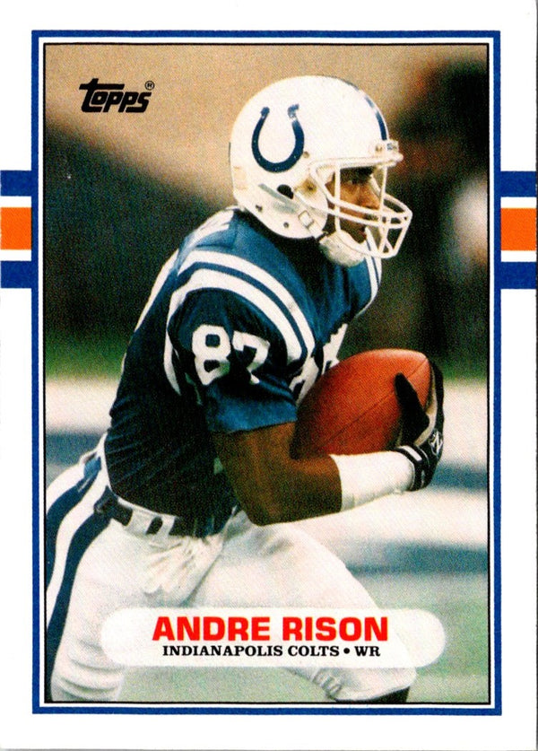 1989 Topps Traded Andre Rison #102T Rookie