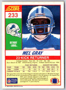 1990 Score Mel Gray
