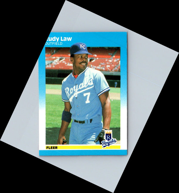 1985 Fleer Rudy Law #519