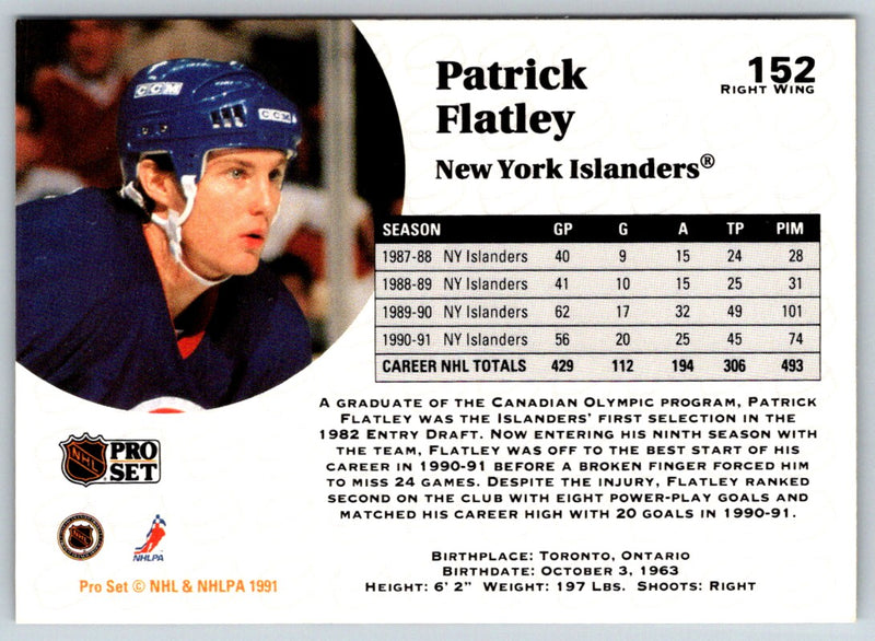 1991 Pro Set Patrick Flatley