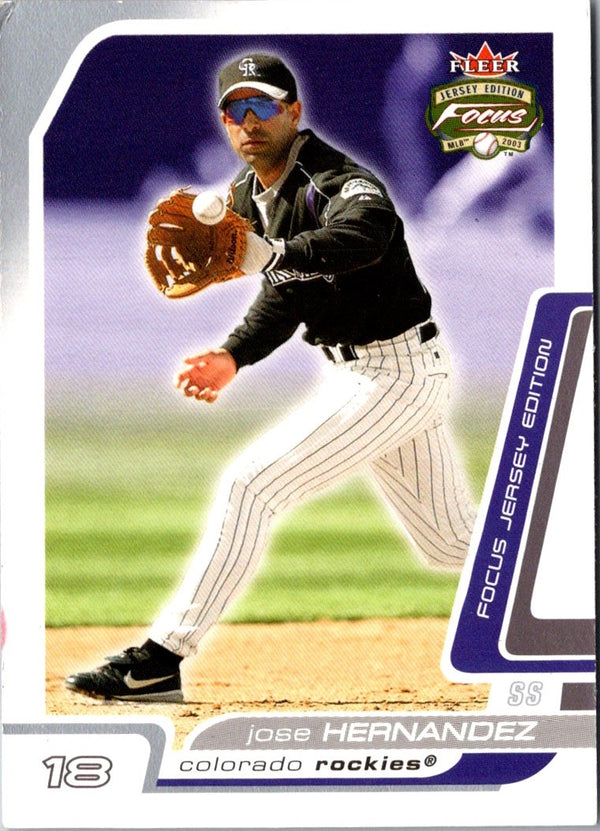 2003 Fleer Focus Jose Hernandez #127