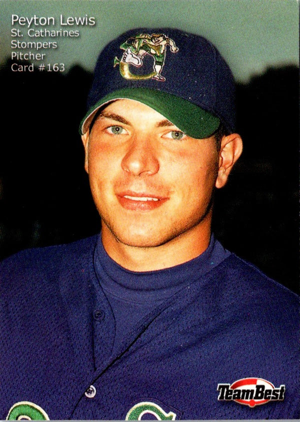 2000 Team Best Rookies Peyton Lewis #163