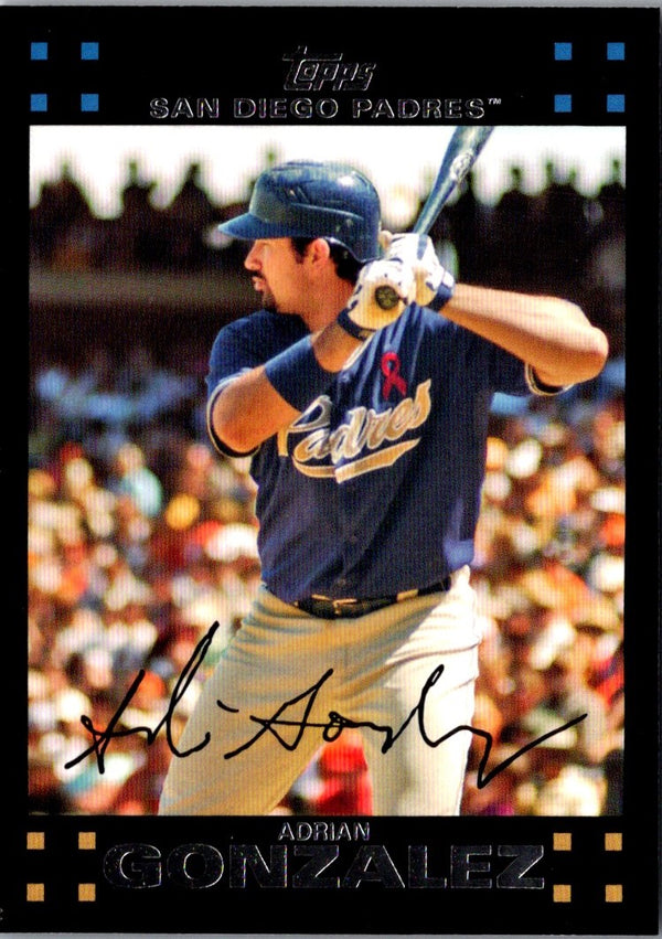 2007 Topps Adrian Gonzalez #138