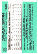 1984 Donruss Ron Roenicke