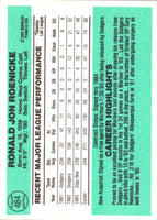 1984 Donruss Ron Roenicke #484