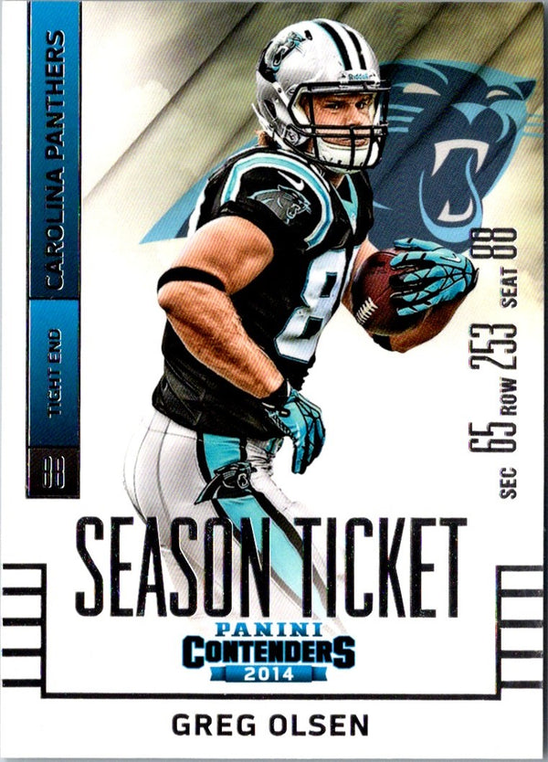 2014 Panini Contenders Greg Olsen #65