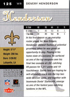 2006 Ultra Devery Henderson #125